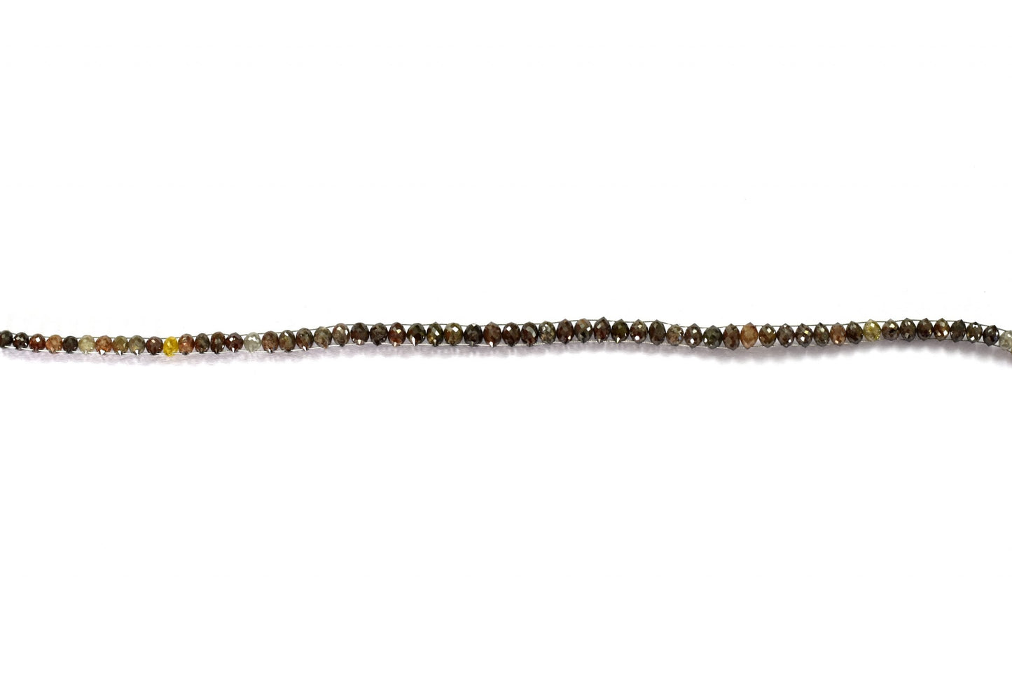 Brown Diamond Oval Faceted