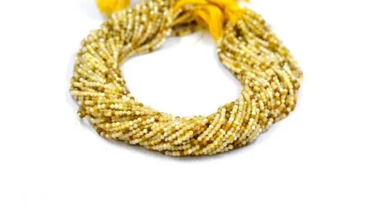 Yellow Opal Beads
