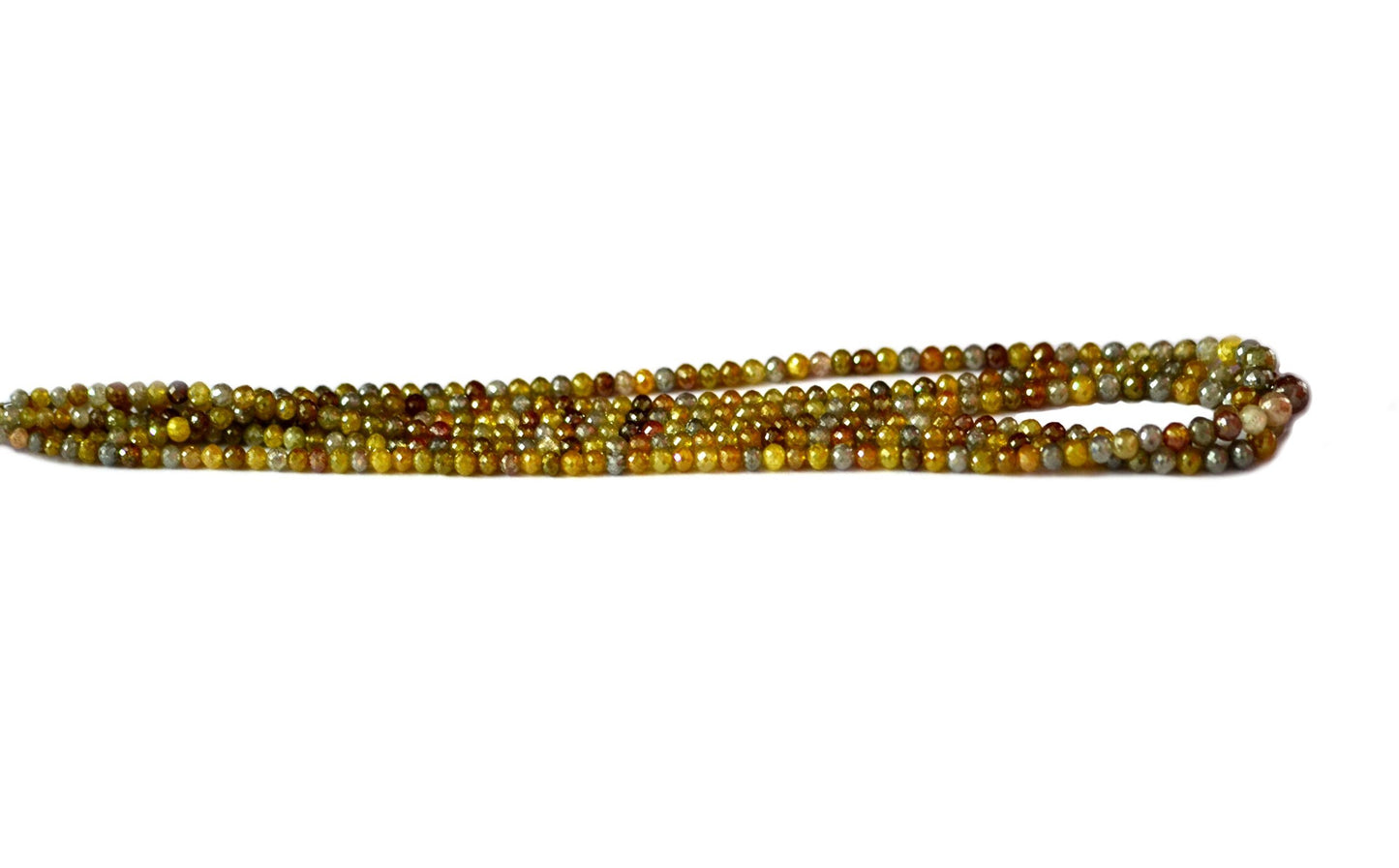 Diamond Rondelle Faceted