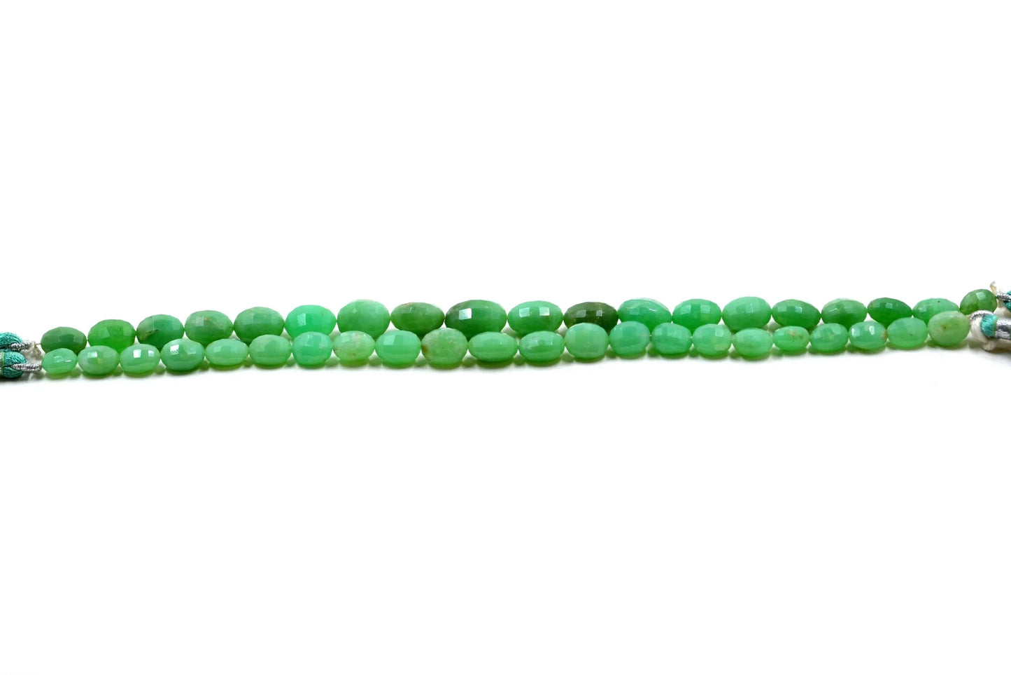 Chrysoprase Oval Beads