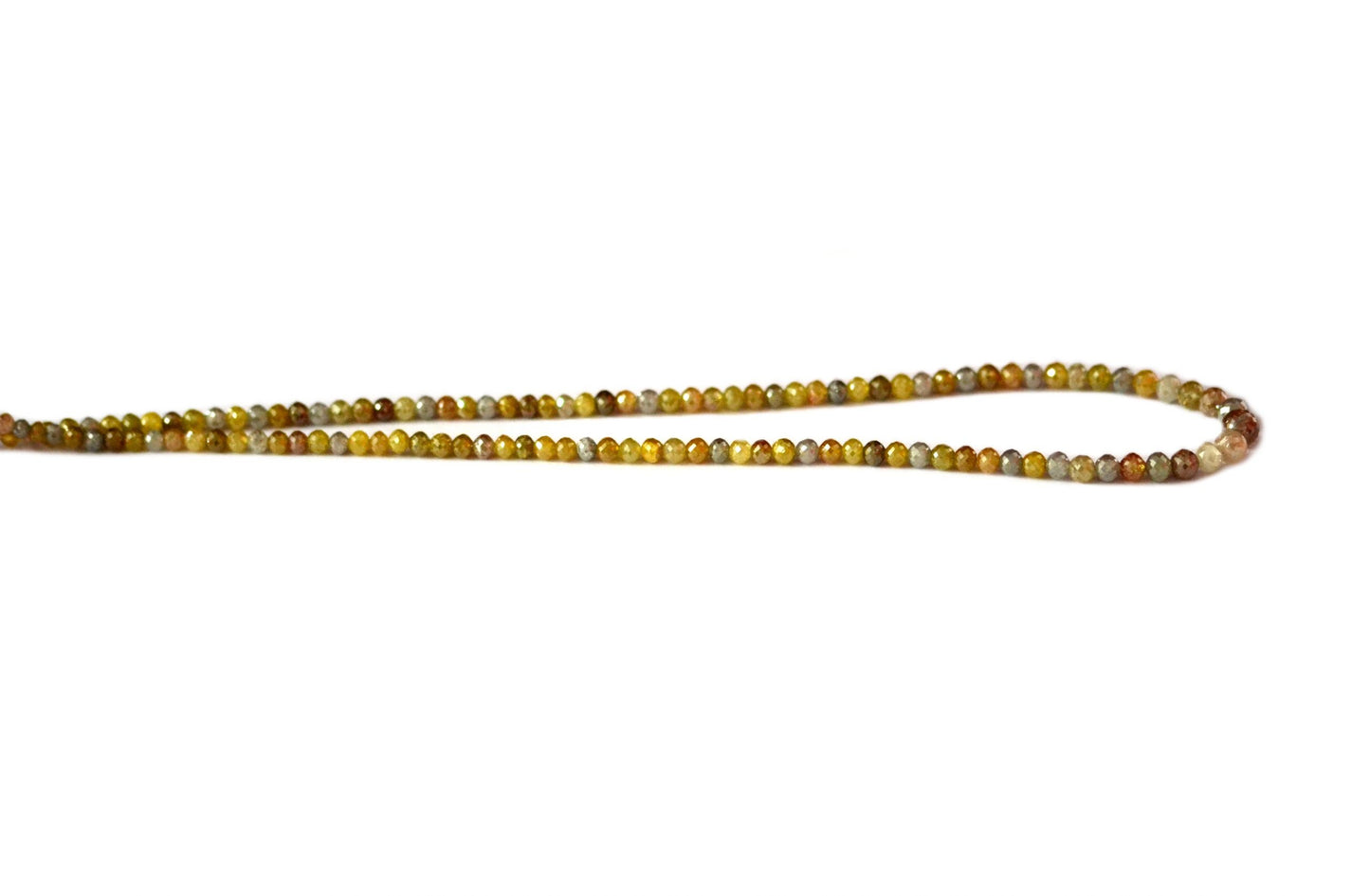 Diamond Rondelle Faceted