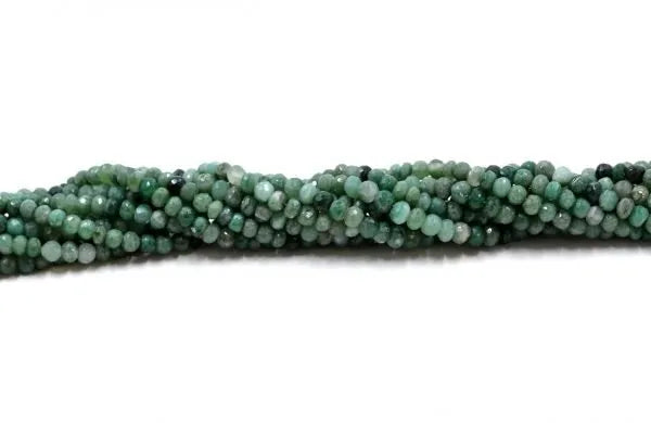 Chalcedony Rondelle Faceted