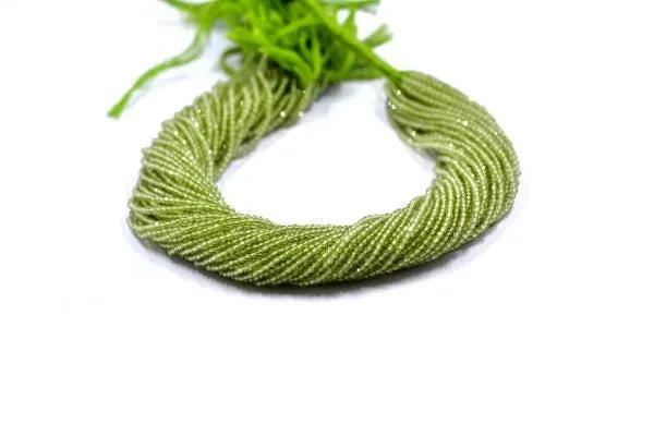 Peridot Round Beads