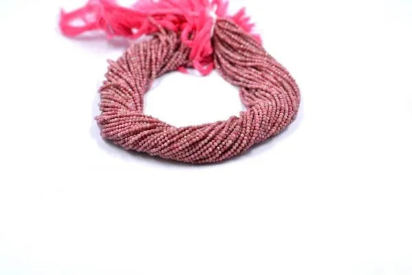 Rhodonite Round Faceted