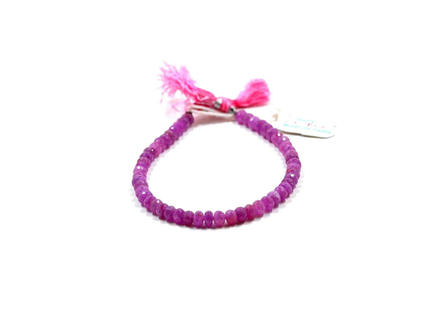 Sapphire Rondelle Beads
