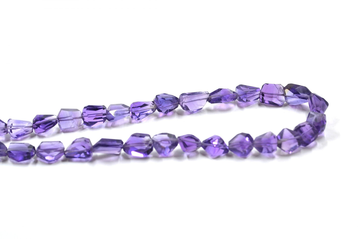 Amethyst Nugget Faceted AAA