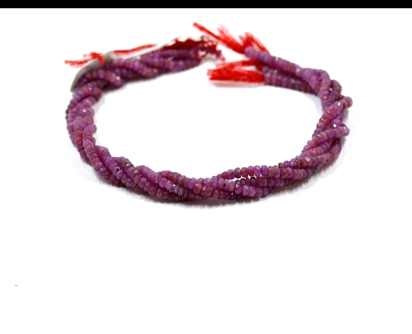 Pink Sapphire Rondelle Faceted