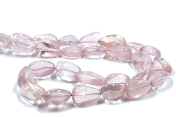Rose Quartz Nugget Beads