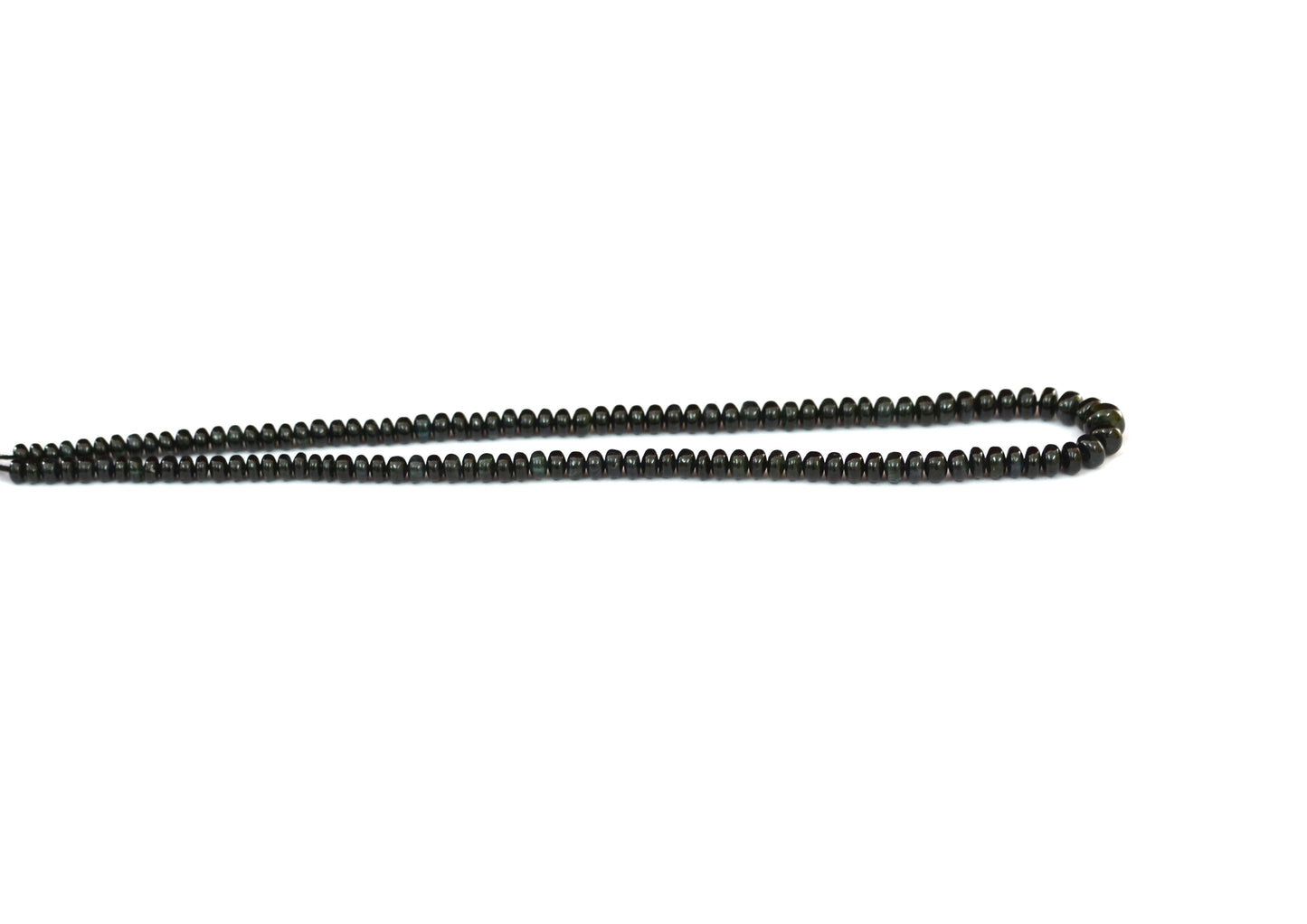 Tourmaline Rondelle Smooth