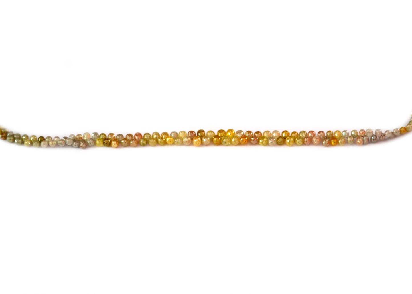 Multi Diamond Teardrop Faceted