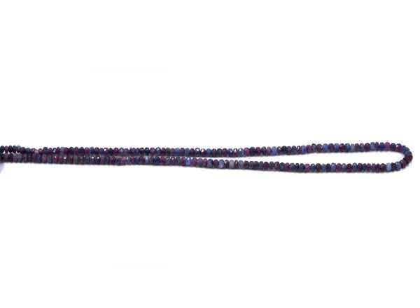 Sapphire Rondelle Faceted