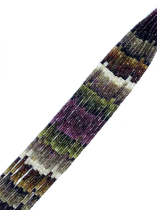 Tunduru Sapphire Rondelle Beads