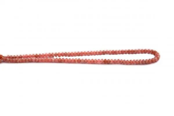 Rhodochrosite Rondelle Smooth