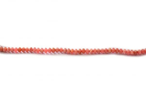 Rhodochrosite Rondelle Smooth