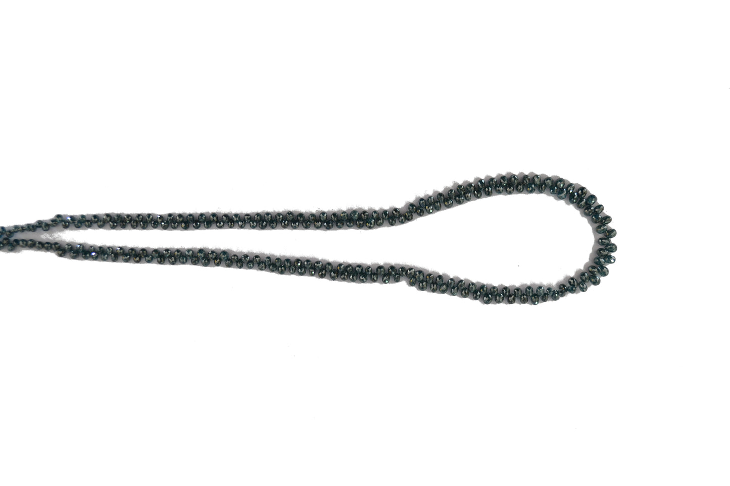 Blue Diamond Teardrop Faceted