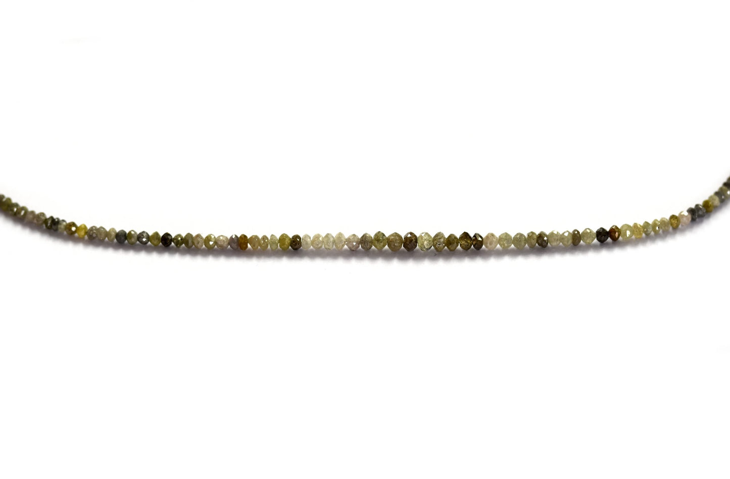 Multi Diamond Rondelle Faceted