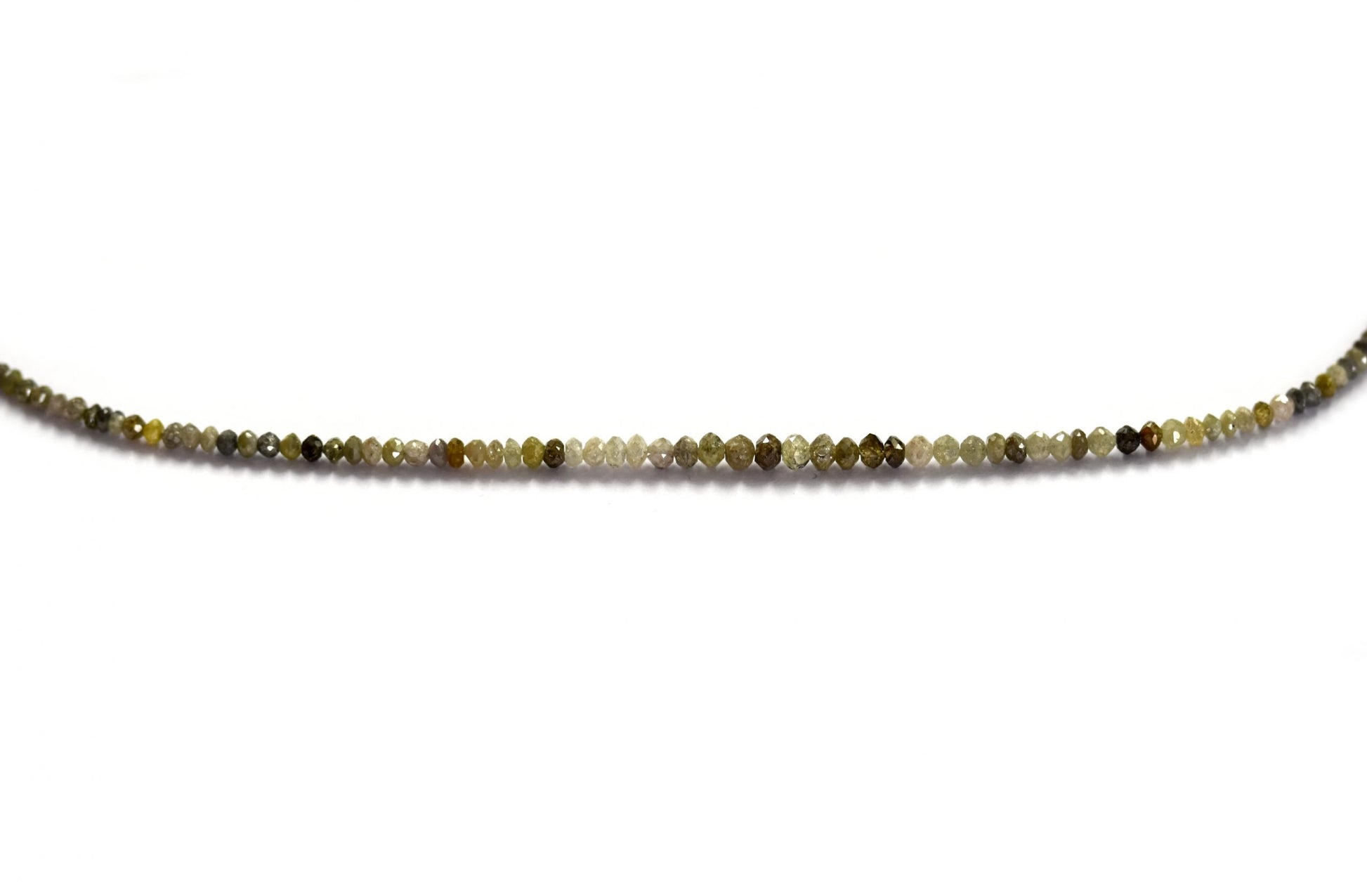 Multi Diamond Rondelle Faceted