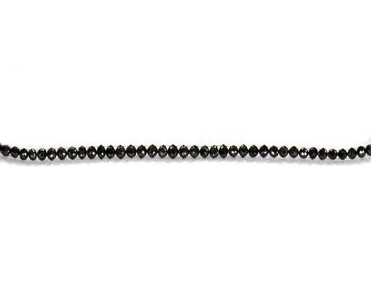 Black Diamond Oval Faceted