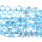 Blue Topaz Heart S/D Faceted AAA