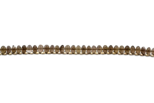 Smoky Quartz Rondelle Smooth