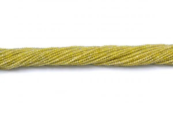 Yellow Quartz Round Faceted