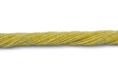 Yellow Quartz Round Faceted