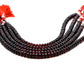 Garnet Rondelle Beads