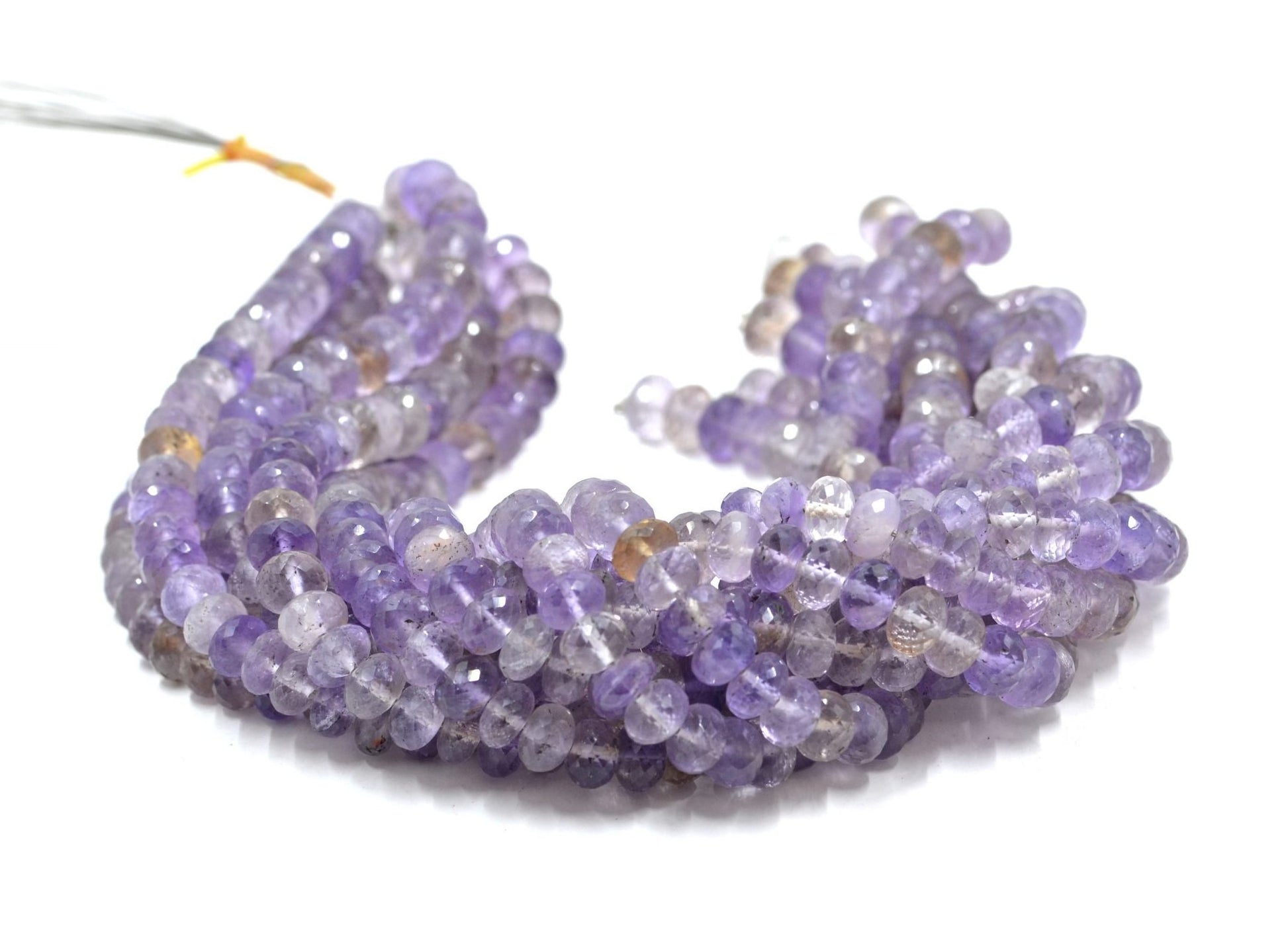 Ametrine Rondelle Faceted B