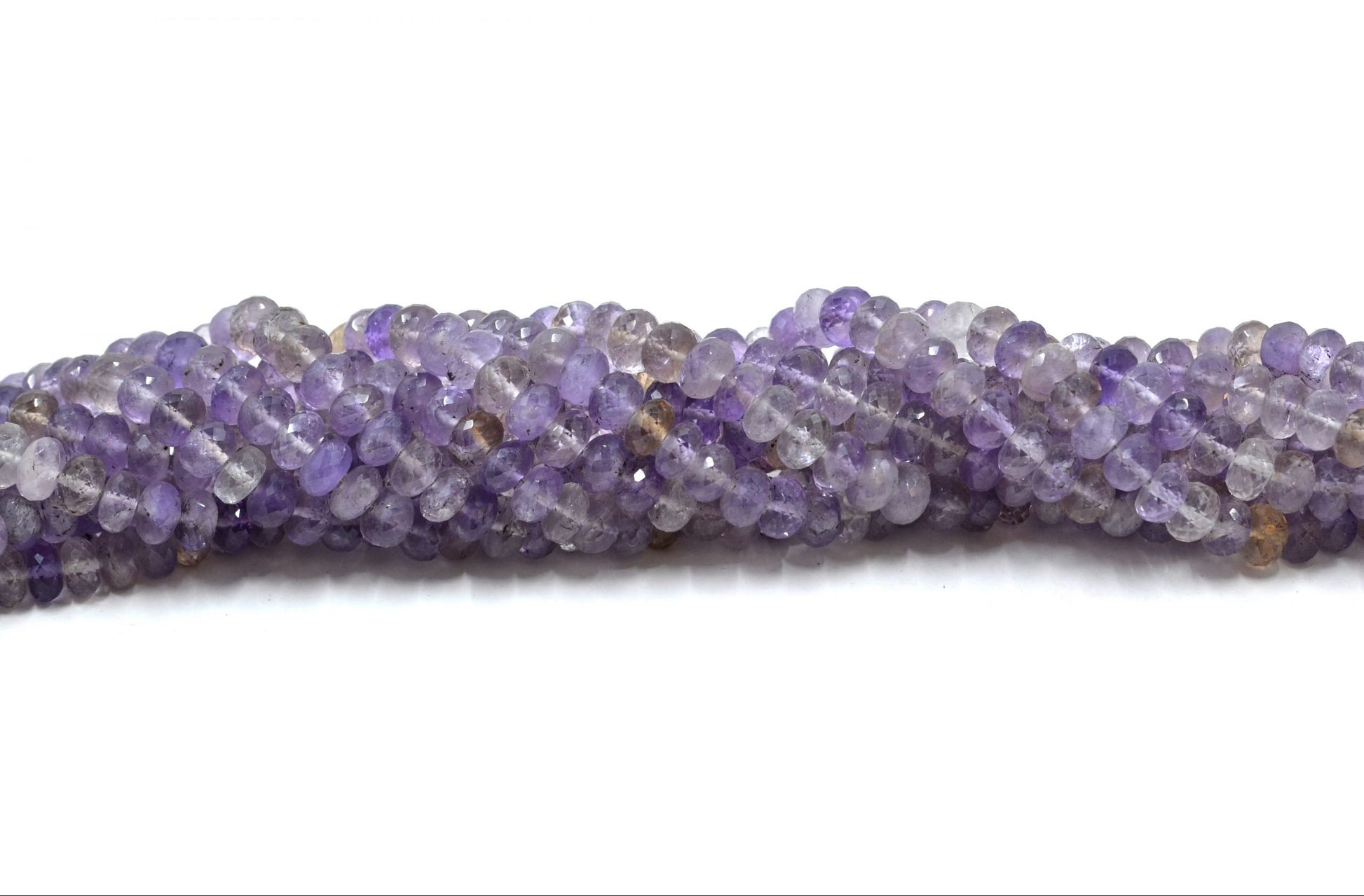 Ametrine Rondelle Faceted B