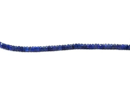 Tanzanite Rondelle Faceted