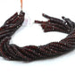 Garnet Rondelle Beads