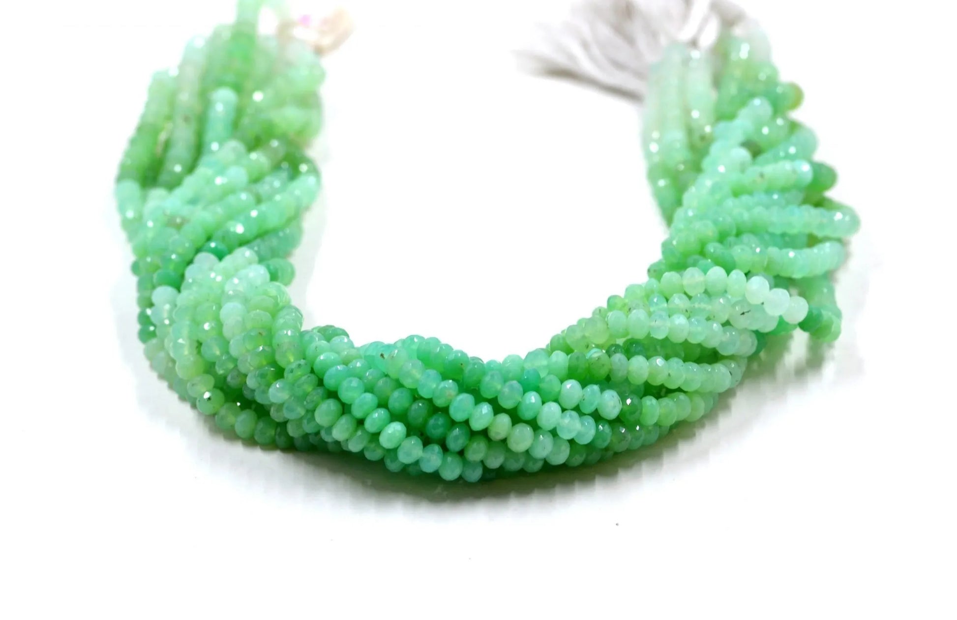 Shaded Chrysoprase Beads