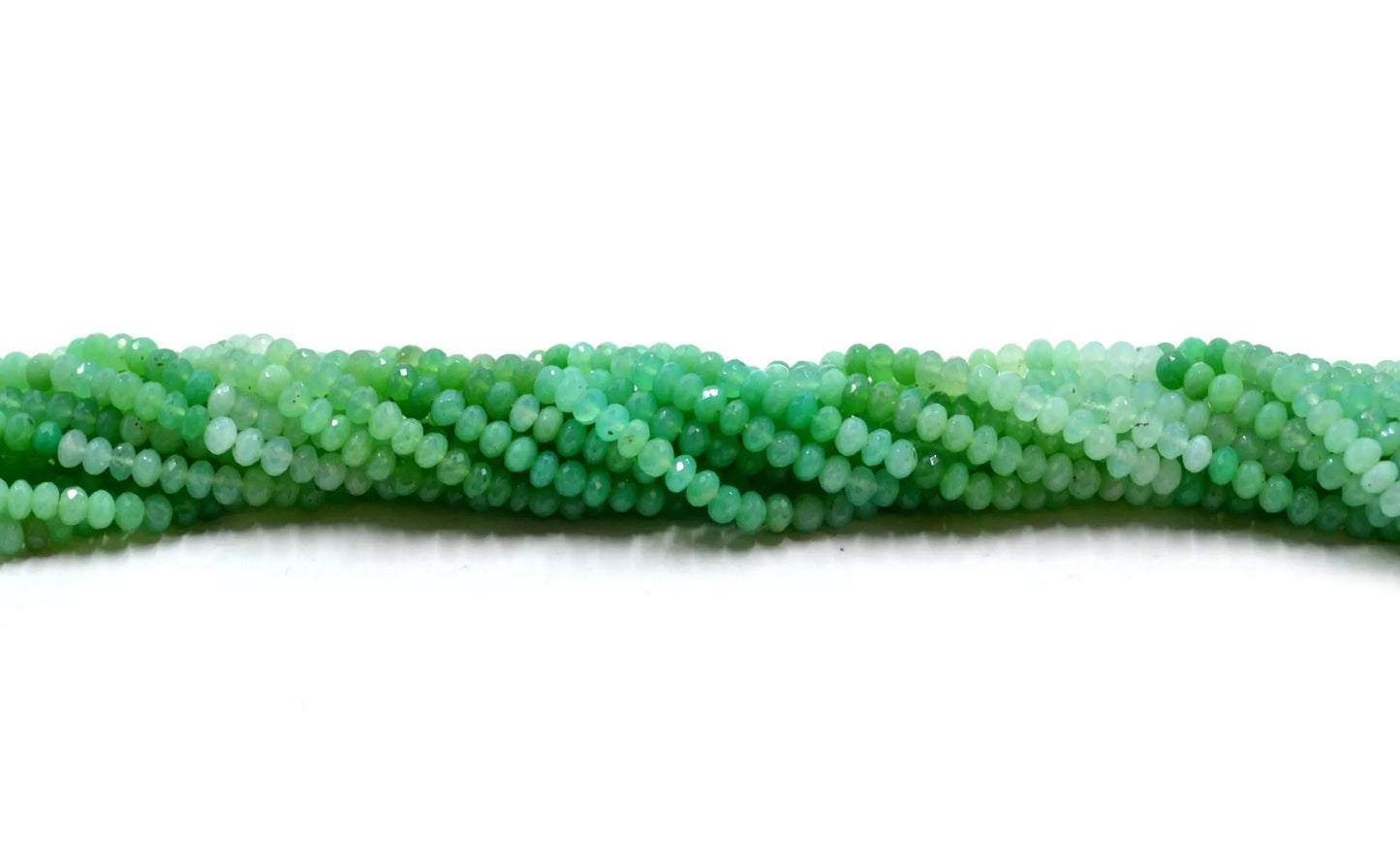 Shaded Chrysoprase Beads