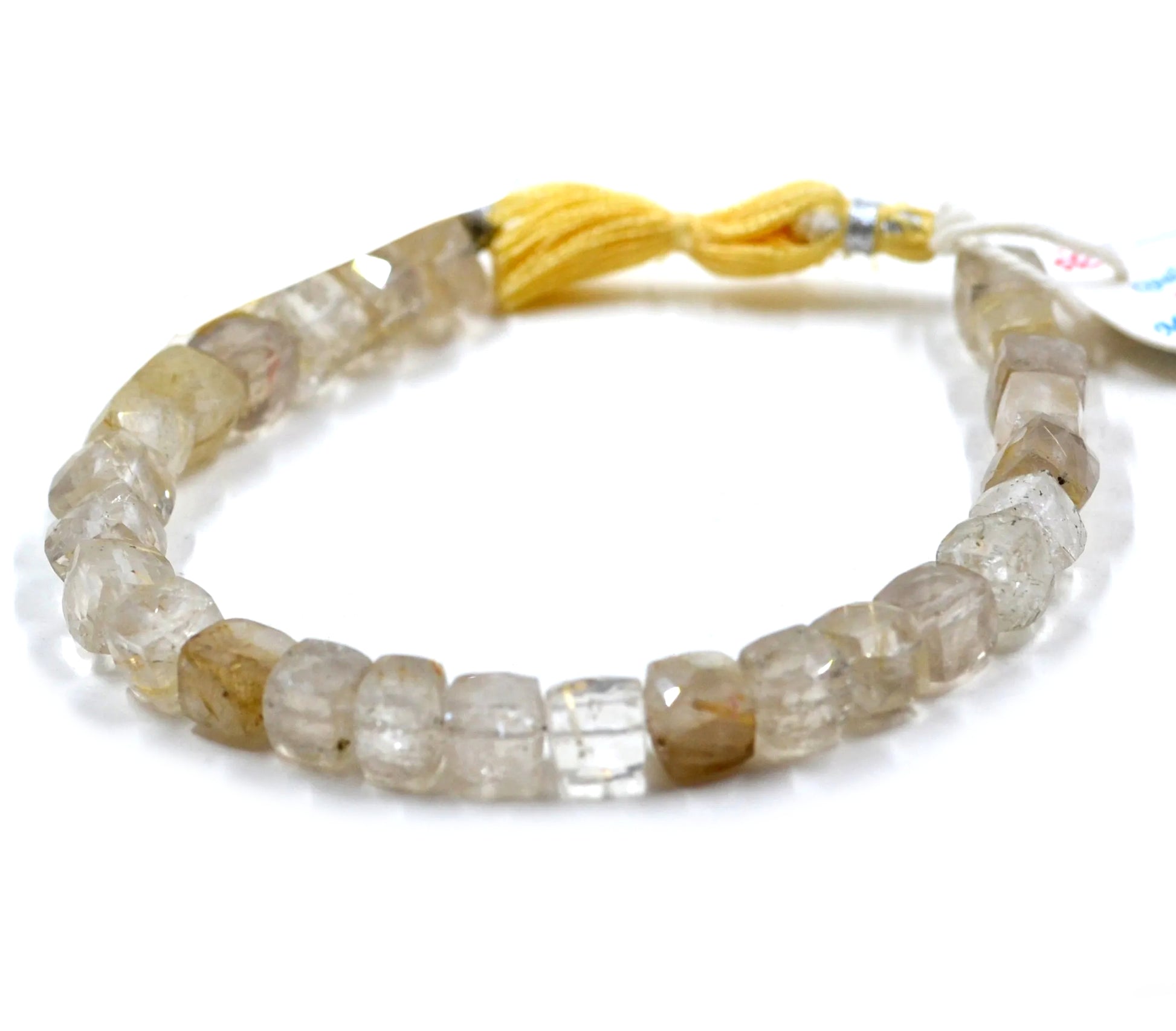 Rutilated Quartz Gemstone Beads