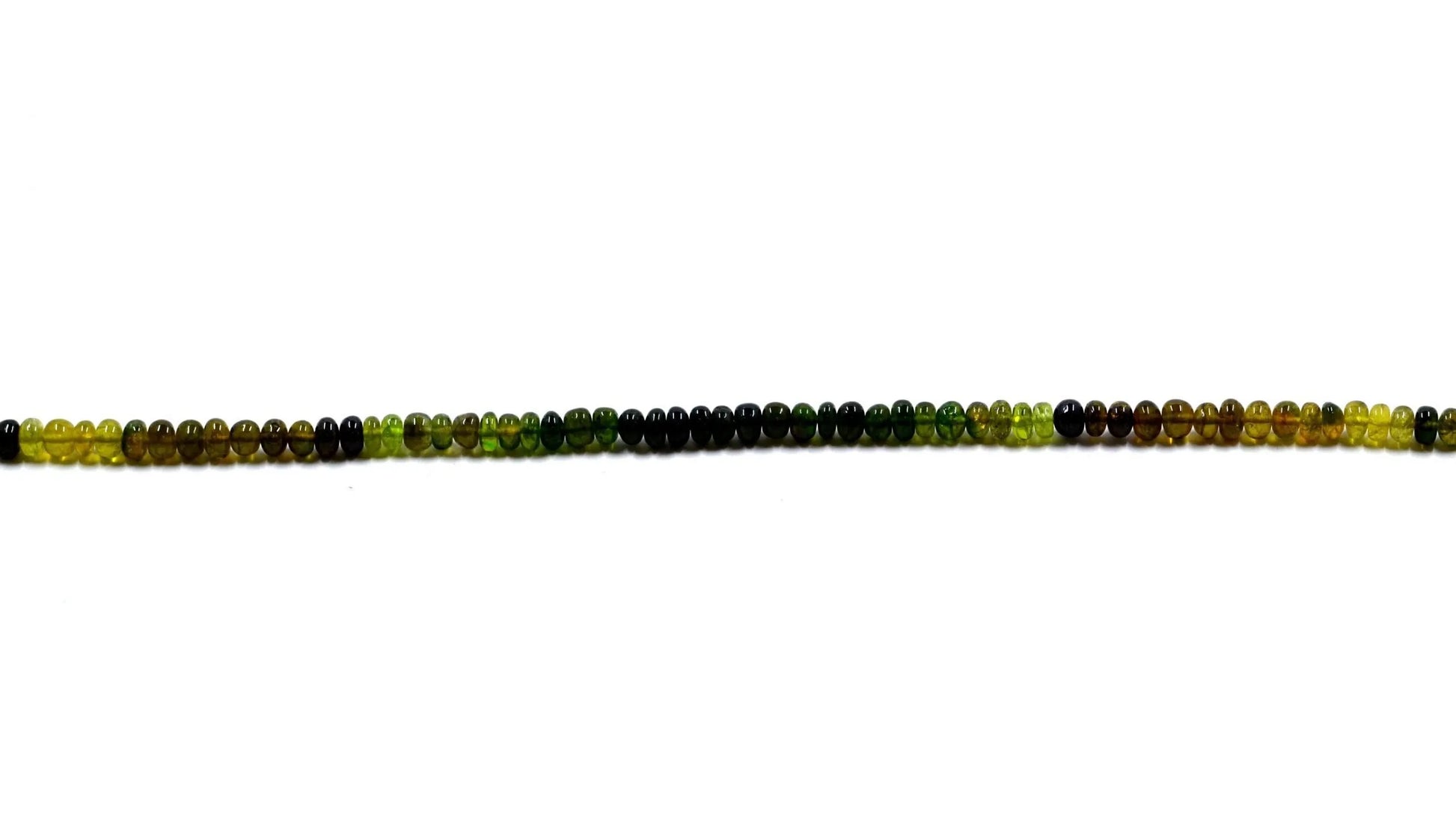 Grossular Garnet Rondelle Smooth