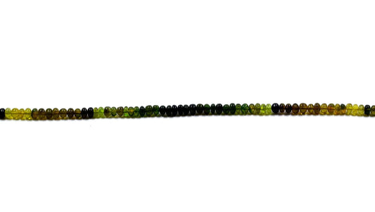 Grossular Garnet Rondelle Smooth