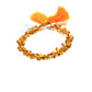 Citrine Pear Side Drill Beads