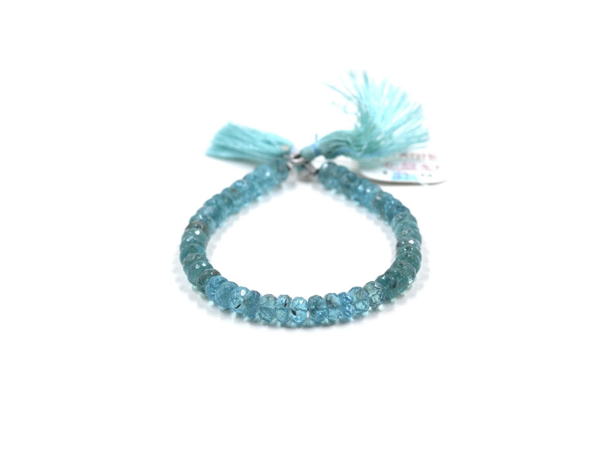 Apatite Rondelle Faceted AA