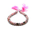 Rhodochrosite Rondelle Beads