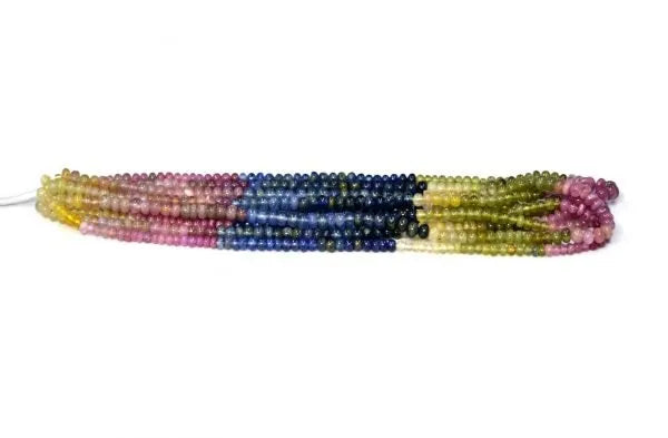Sapphire Rondelle Smooth