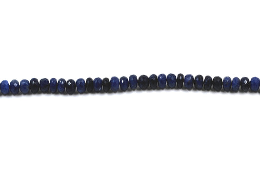 Sodalite Rondelle Faceted