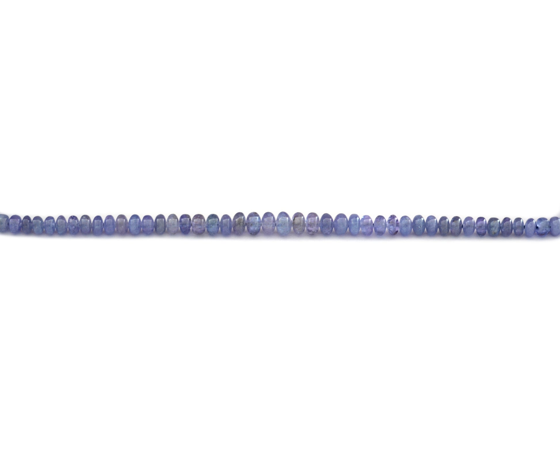 Tanzanite Rondelle Smooth