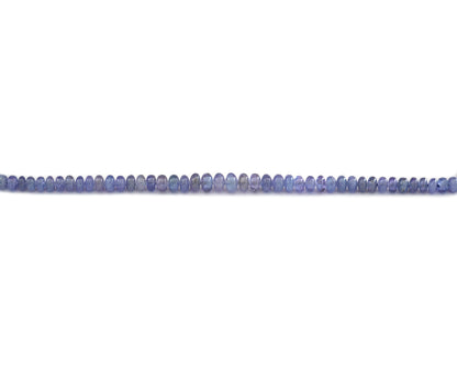 Tanzanite Rondelle Smooth
