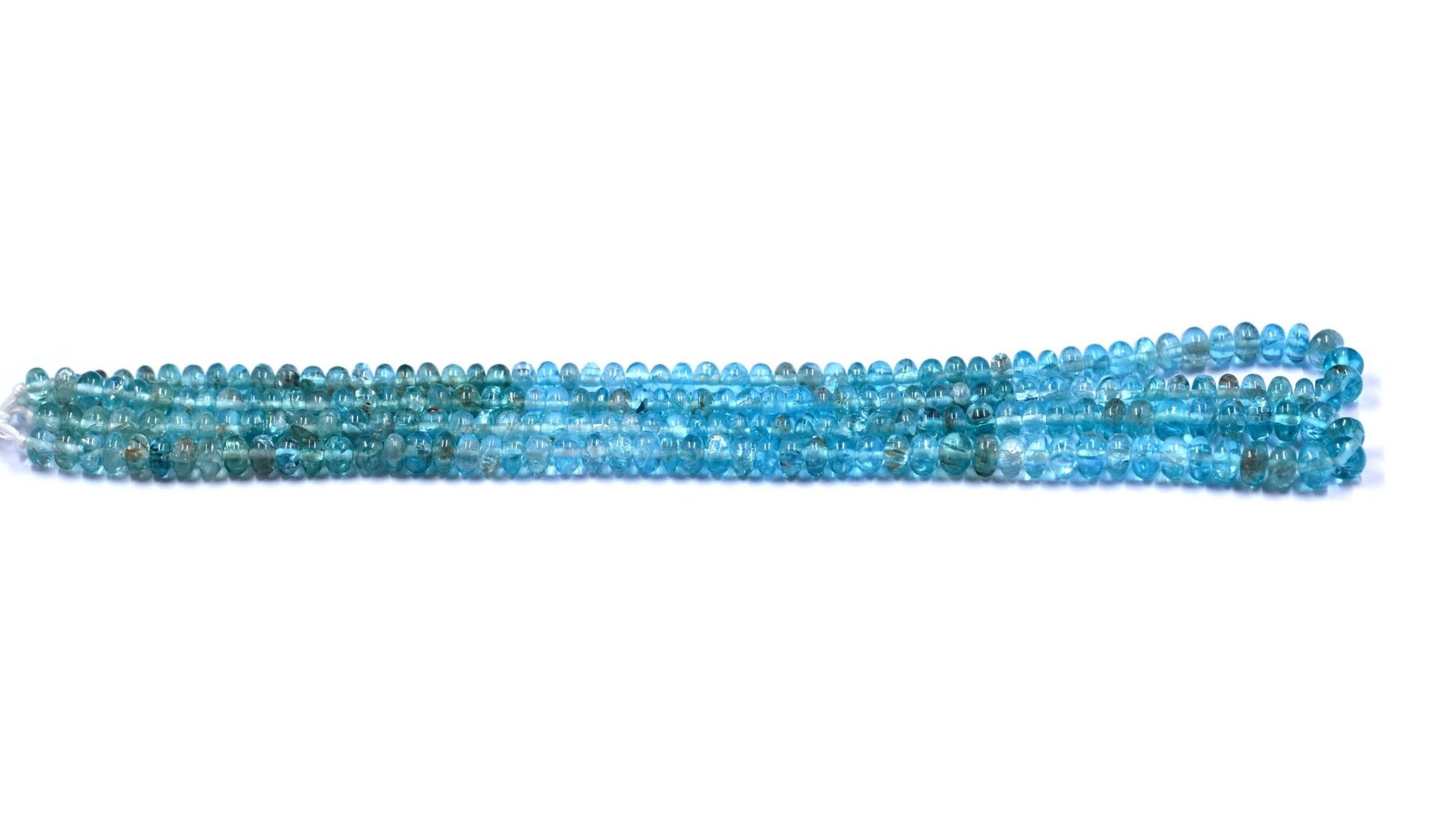 Apatite Rondelle Smooth