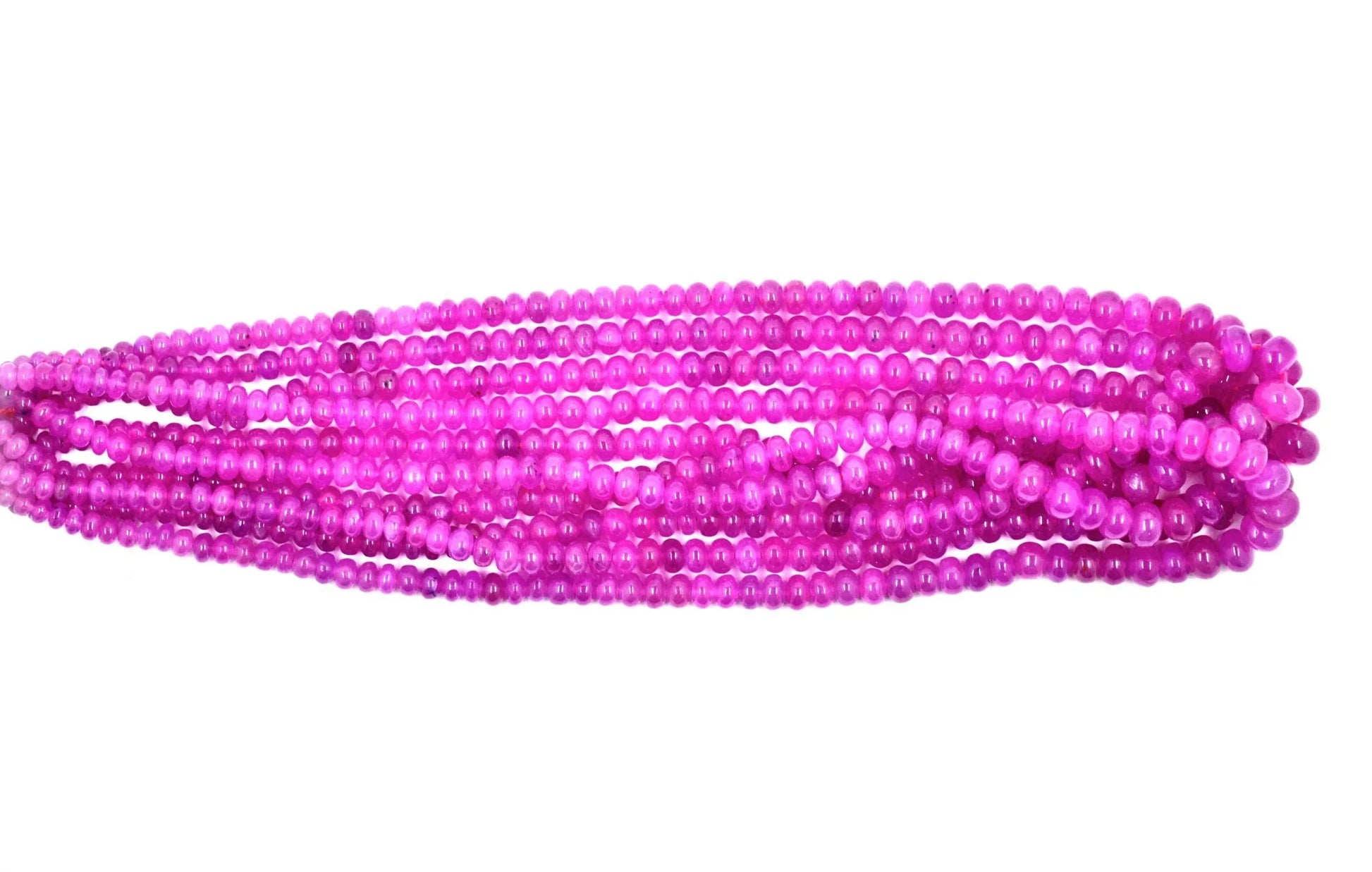 Pink Sapphire Beads