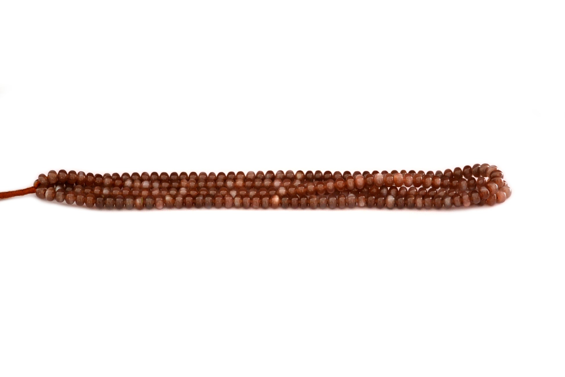 Coffee Moonstone Gemstone Beads