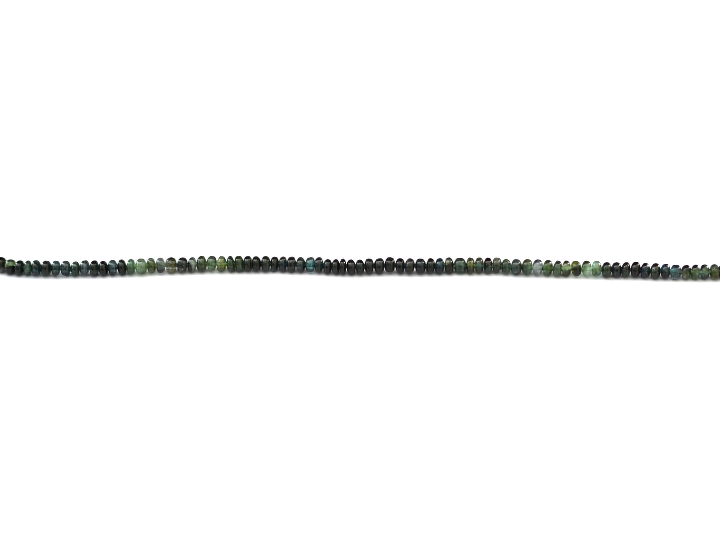 Tourmaline Rondelle Smooth
