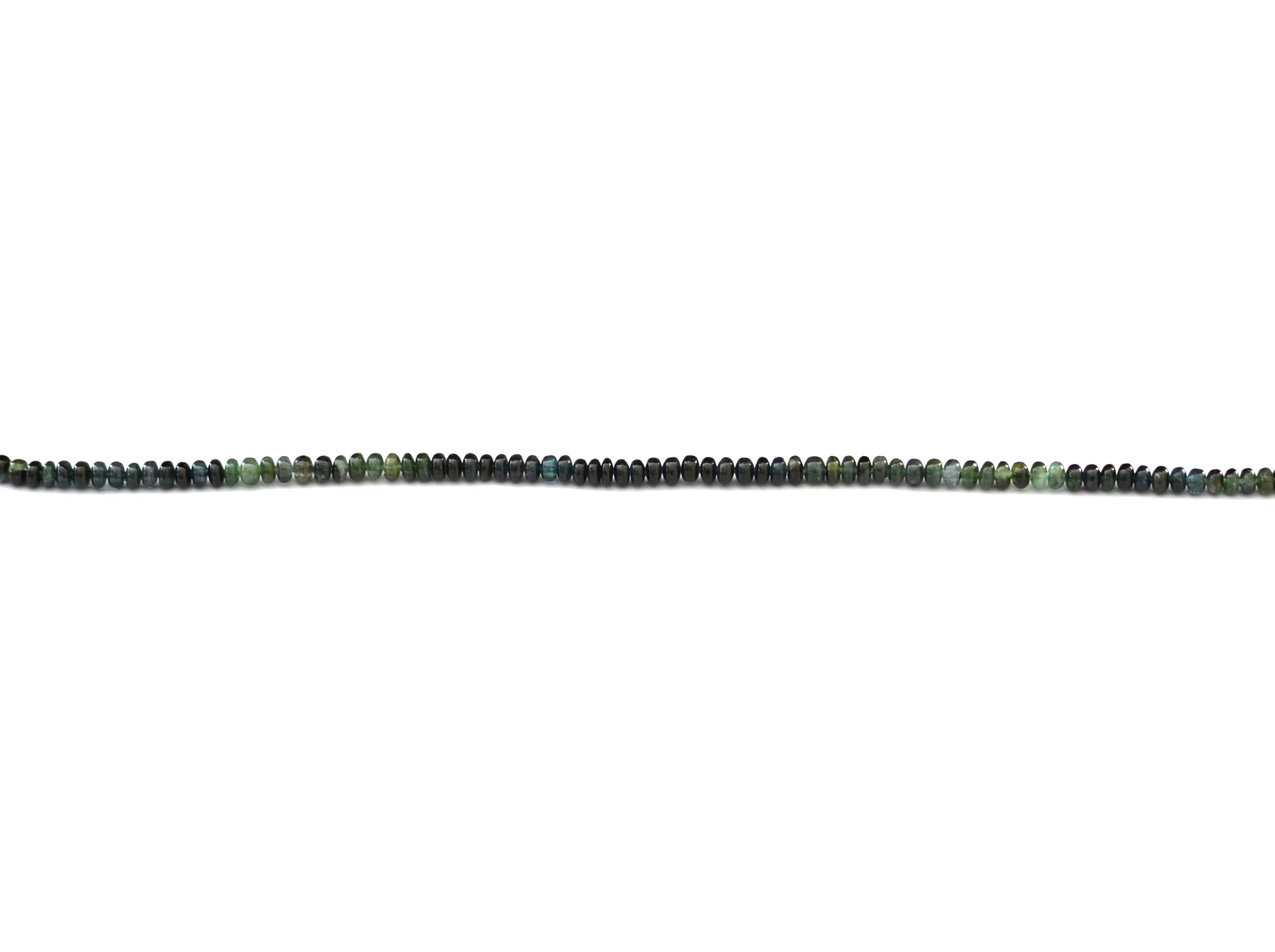 Tourmaline Rondelle Smooth
