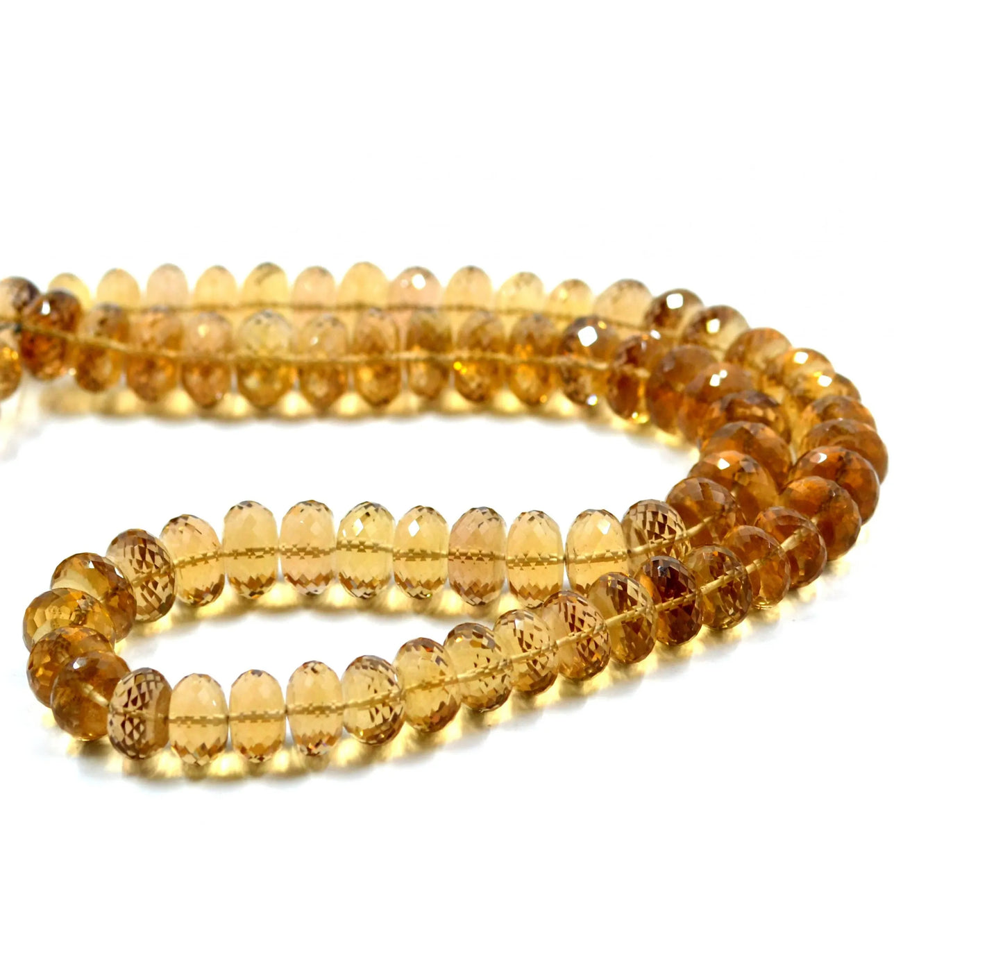 Champagne Quartz Beads