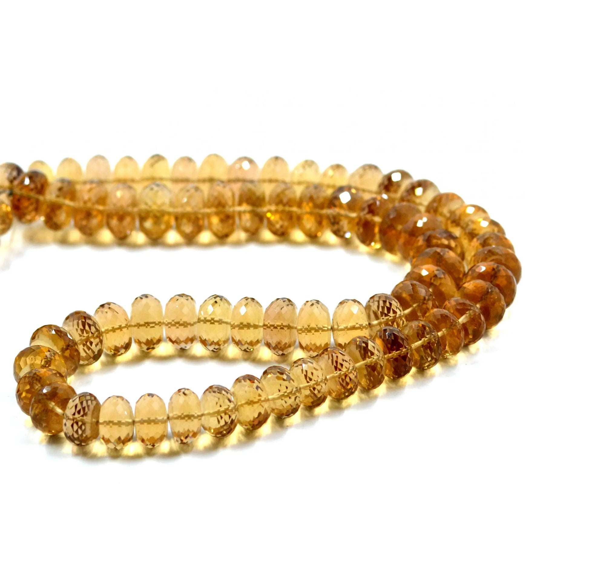 Champagne Quartz Beads
